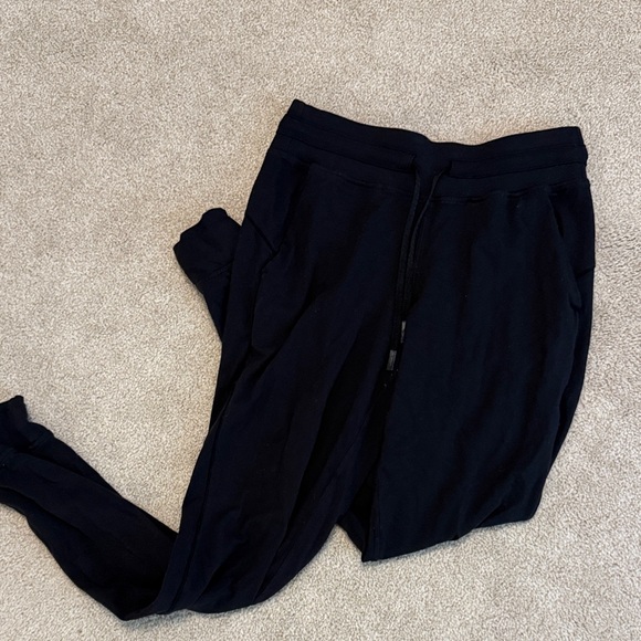 lululemon athletica Black Track Pants - Picture 1 of 4